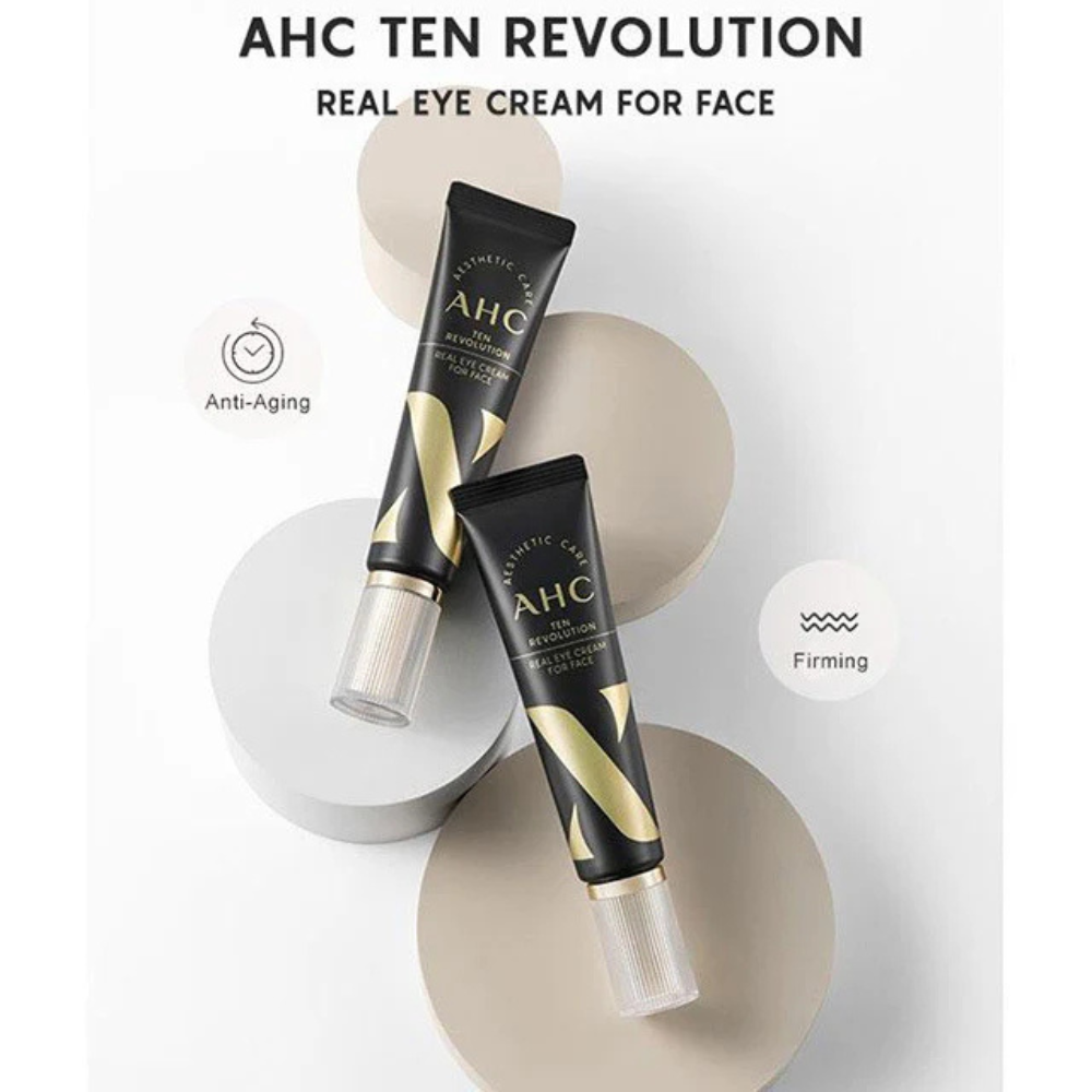 AHC Ten Revolution Eye Cream Texture - Lightweight & Fast-Absorbing Formula