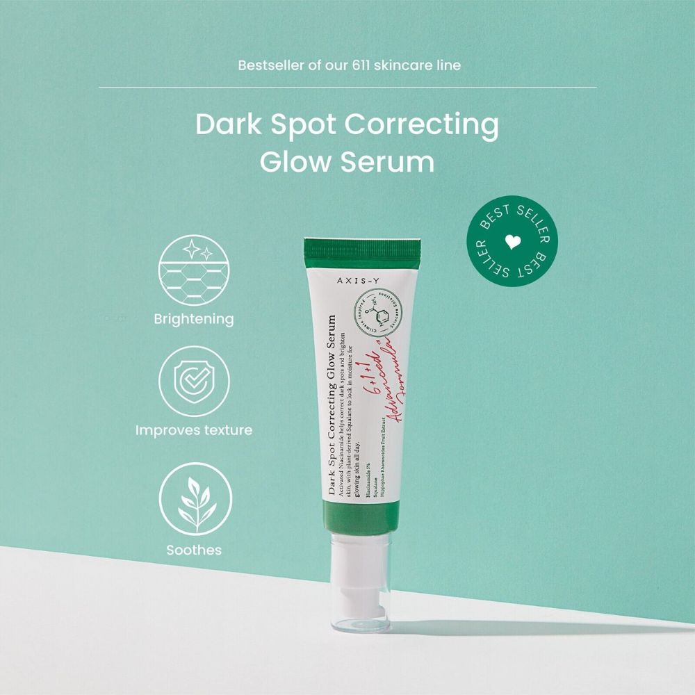 AXIS-Y Dark Spot Serum with Dropper - Lightweight, Non-Sticky Formula