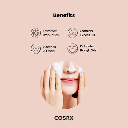 COSRX AC Collection Calming Foam Cleanser - Key Benefits for Acne-Prone and Sensitive Skin