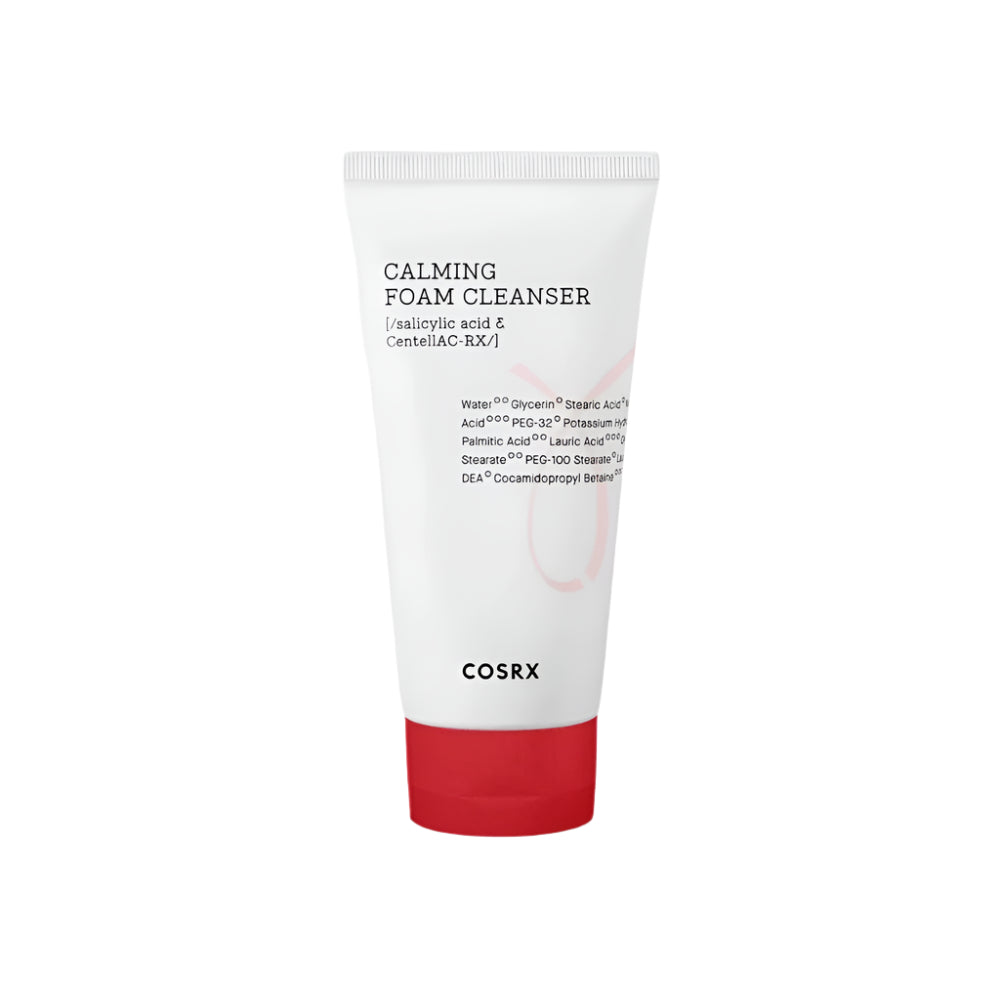 COSRX AC Collection Calming Foam Cleanser - Front Bottle View