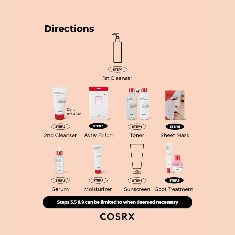 How to Use COSRX AC Collection Calming Foam Cleanser - Step-by-Step Directions for Best Results