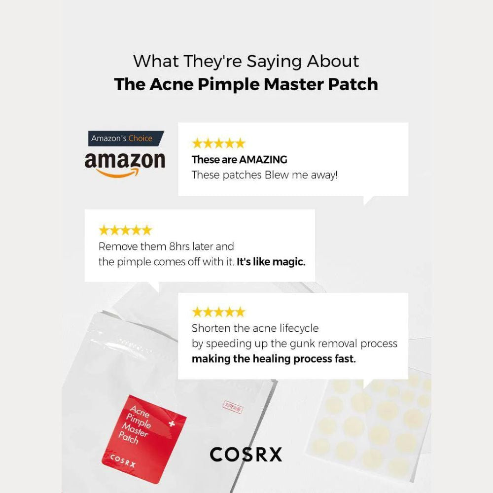 COSRX Acne Pimple Master Patch – Amazon’s Choice for fast and effective acne healing patches