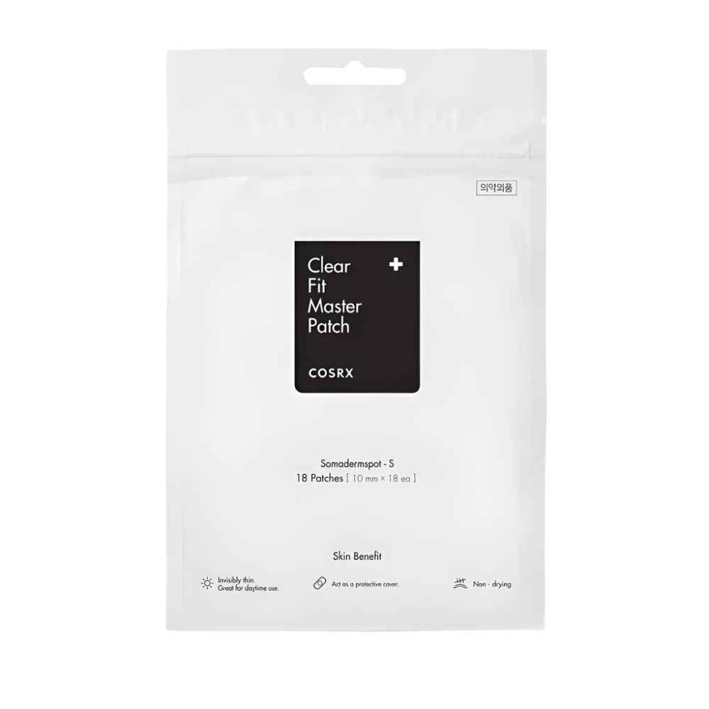 COSRX Clear Fit Master Patch – Front packaging showing acne patch details