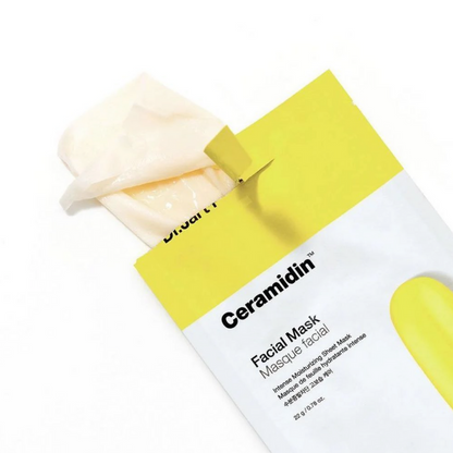 Close-up of Dr.Jart+ Ceramidin Barrier Mask texture – deeply hydrating formula