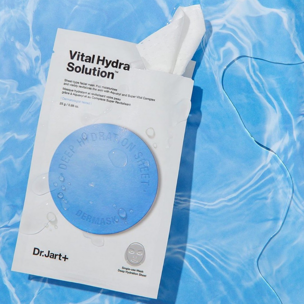 Dr.Jart+ Dermask Vital Hydra Solution - Essence & Sheet Mask Texture