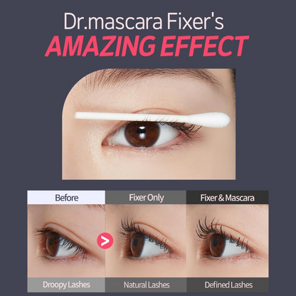 Etude Dr. Mascara Fixer Before & After - Strong Hold