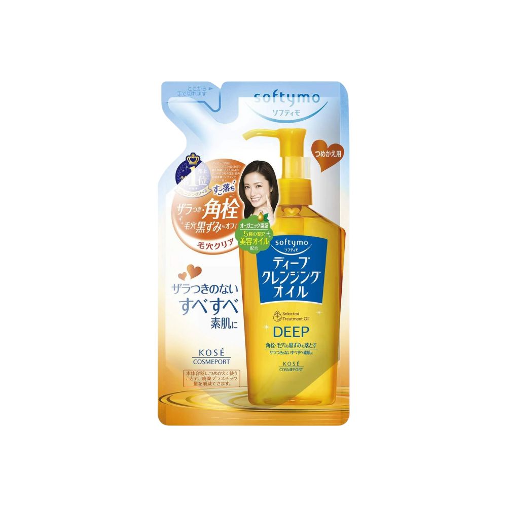 Kao Softymo Cleansing Oil – Deep Clean refill packaging