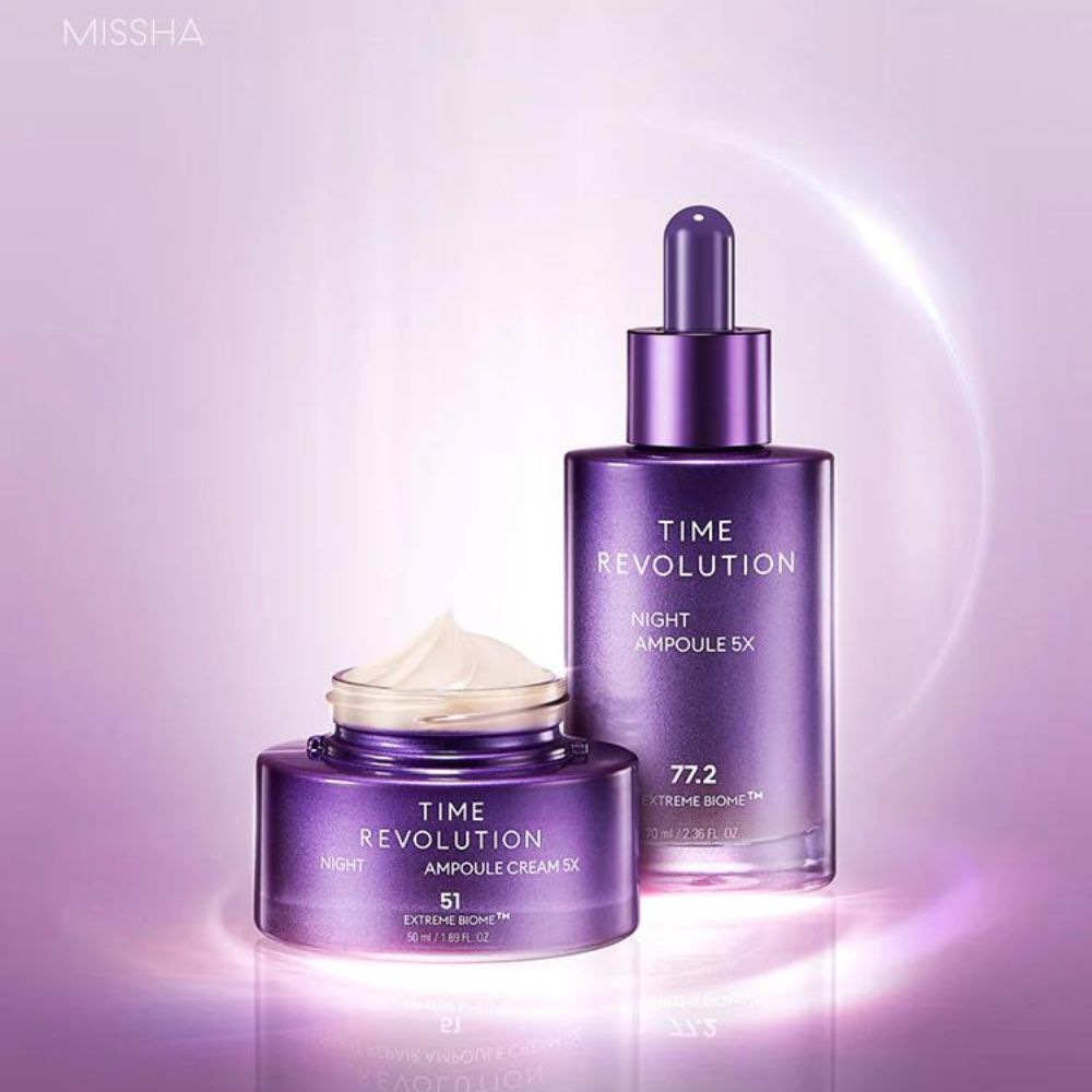 Missha Night Repair Cream - Best Korean Night Cream for Anti-Aging & Hydration