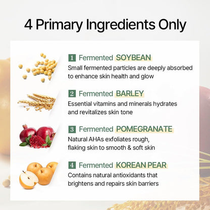 Mixsoon Bean Essence - 4 Primary Ingredients