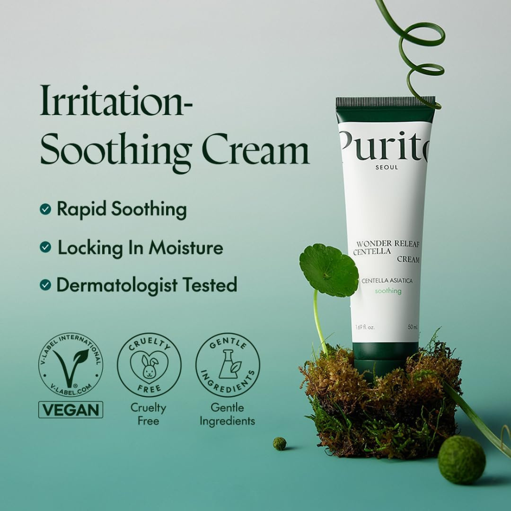 Purito Wonder Releaf Centella Cream - Product Features