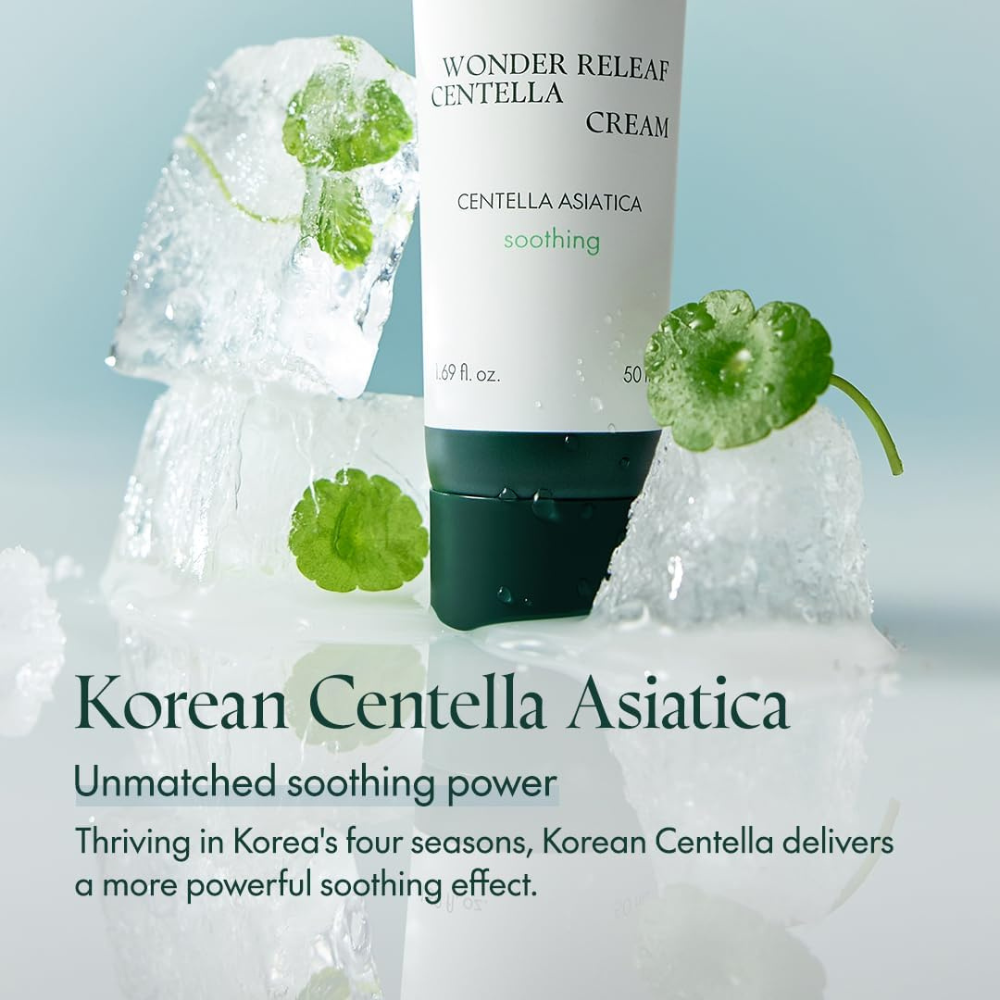 Purito Wonder Releaf Centella Cream - Ingredients & Product Label