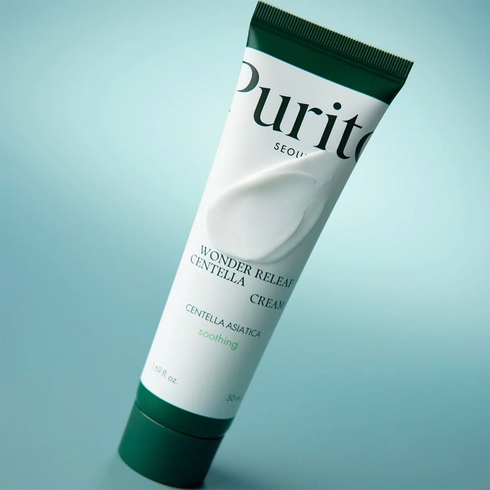 Purito Wonder Releaf Centella Cream - Lightweight, Hydrating Cream Texture